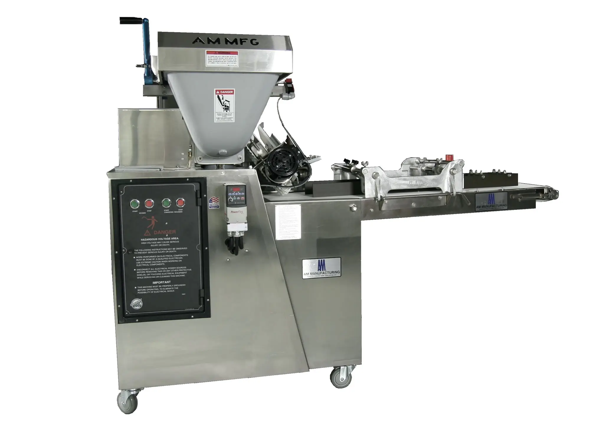 S502 dough maker machine ready for operation